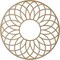 Ekena Millwork Cannes Wood Fretwork Pierced Ceiling Medallion, Hickory, 28"OD x 9 5/8"ID x 1/4"T CMWP28X28X0250CNHI - alternate 4